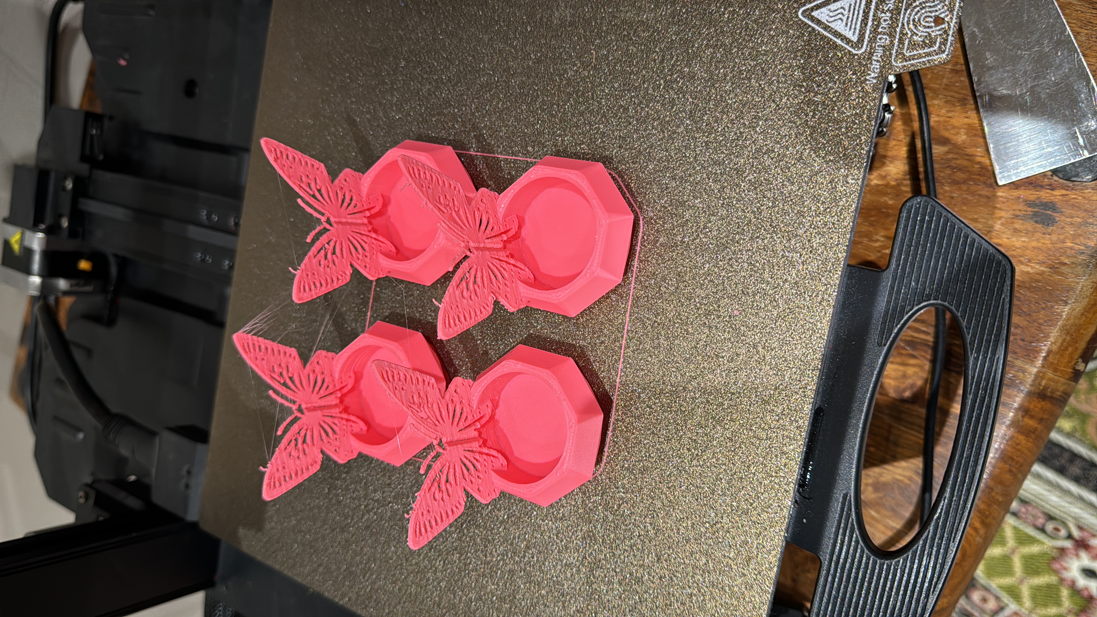 Butterfly namak dani at an Eid table setting